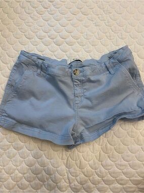 BKE Shorts Blue Cotton Blend Size 30